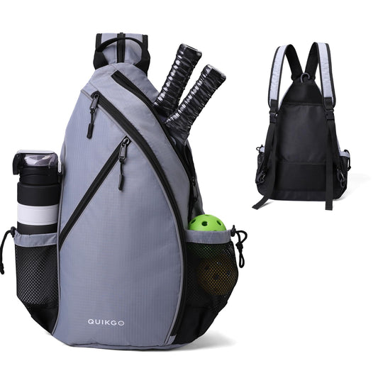 QUIKGO Reversible Pickleball Sling Bag
