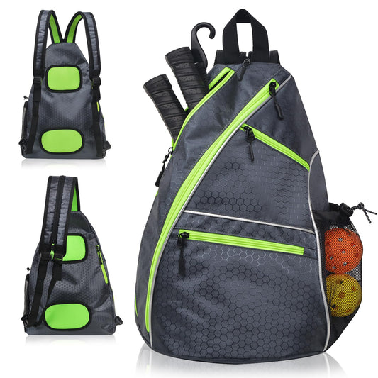 yuboo Pickleball Sling Bag — 7 Pockets